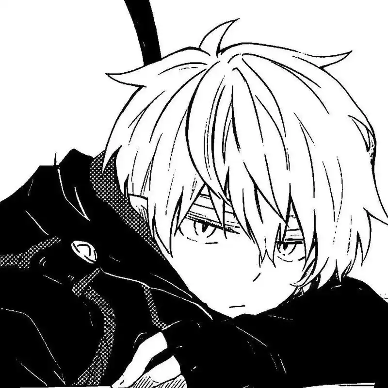 酷就完事了#动漫男头 #黑白系 - 抖音