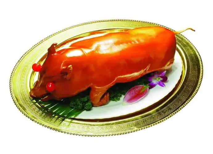 脆皮烧乳猪图片