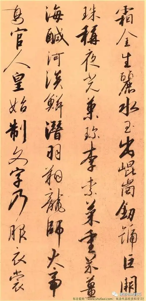 宋高宗赵构草书《千字文》书法作品欣赏收藏版