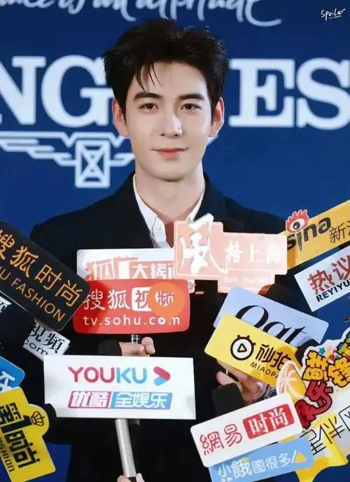 新鲜花美男西装杀黄景瑜24邓为19宋威龙17肖战14嘉伦第5酷盖