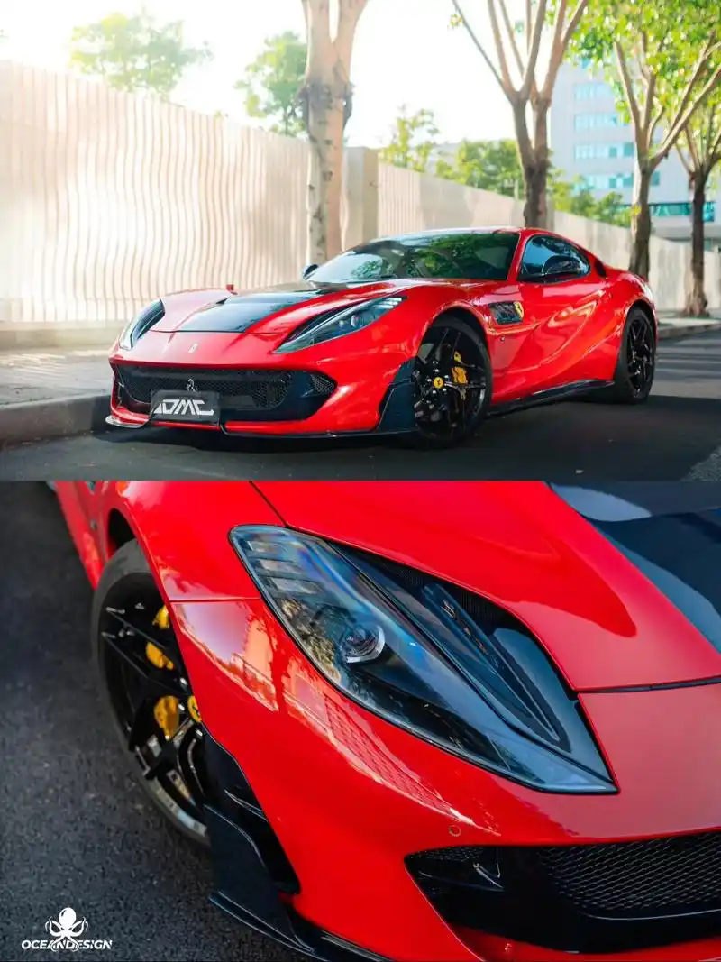 法拉利812改装迈莎锐干碳套件