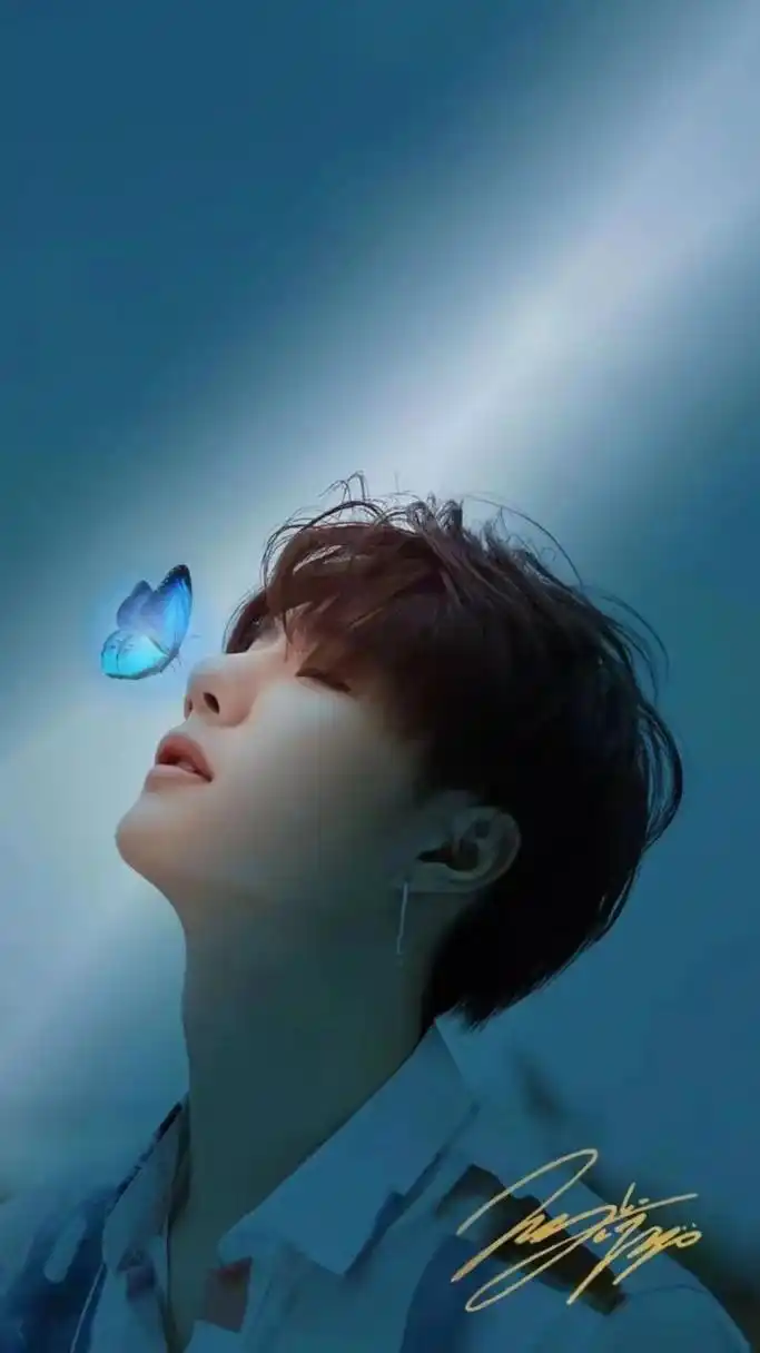 氛围感超绝!王一博这几张图做锁屏绝了 .