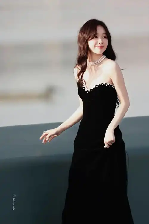 徐梦洁抹胸礼服##淘宝红人之夜