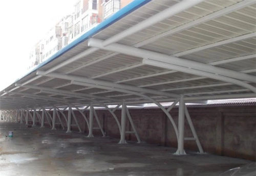 钢结构雨棚车棚