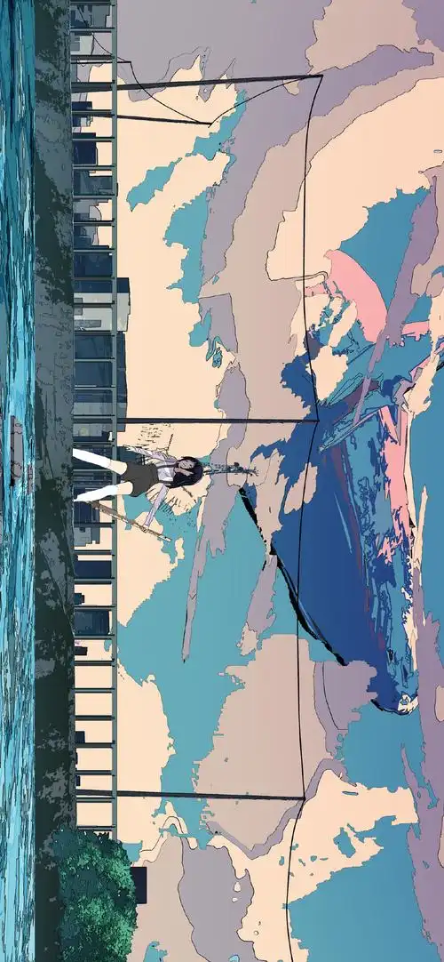 卡通动漫二次元场景高清手机壁纸