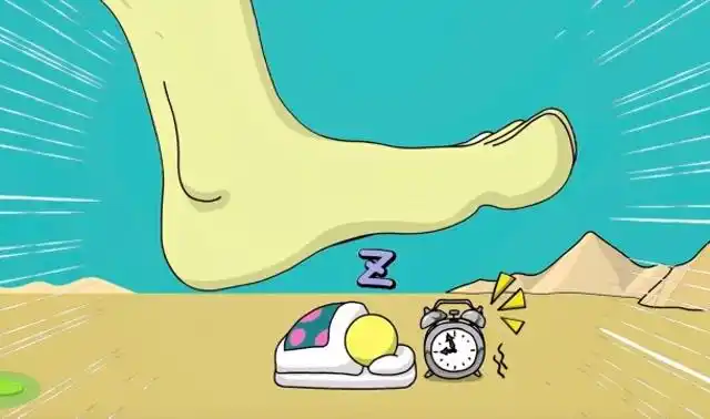 成长方块:一只大脚从天而降,能否叫醒嗜睡的小人?