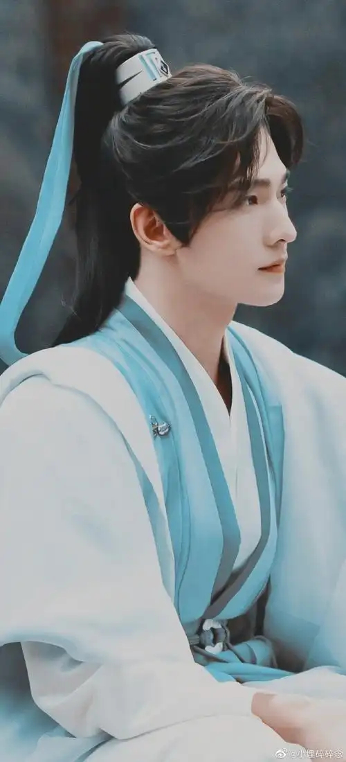 杨洋且试天下白衣古装路透