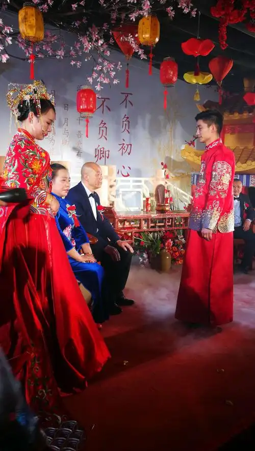 满满仪式感的中式传统婚礼