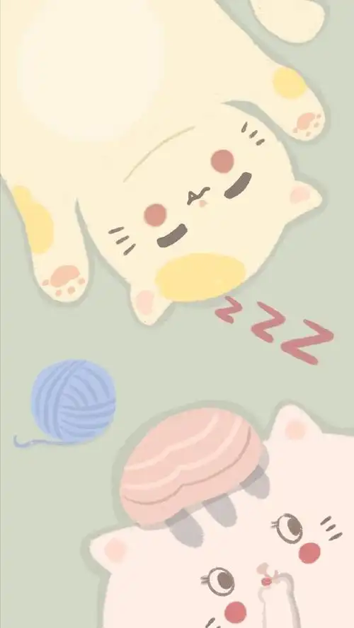 超可爱动漫小动物手机壁纸 请收下今日份幸运吧