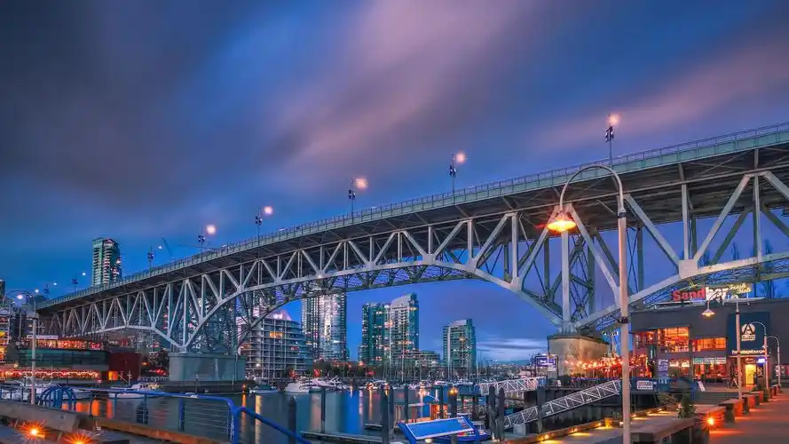 加拿大温哥华城市风景图片桌面壁纸,分辨率:1920x1200