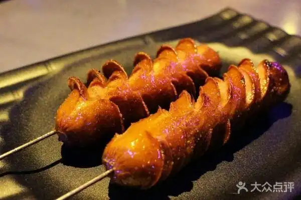 肖记南门鸡架炸粉肠图片 - 第1张