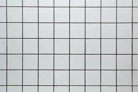 白色陶瓷方砖无缝花纹纹理背景照片