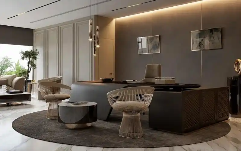 20个国外豪华家庭办公室设计2