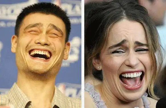 笑崩的刘亦菲,陈都灵告诉你有多可怕_笑容