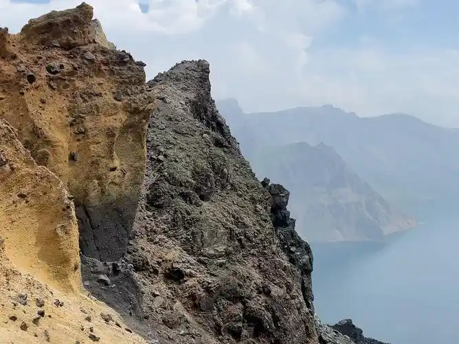 长白山北坡 游客视角