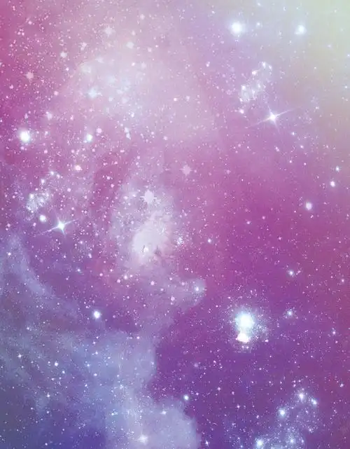 淘宝首页紫色星空背景