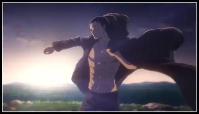 进击的巨人动画最终季艾伦和利威尔画风巨变战锤巨人是纯白色巨人