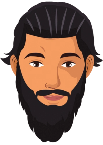 胡子的男人卡通图标胡子的男人卡通图标beardedmancartooniconbearded