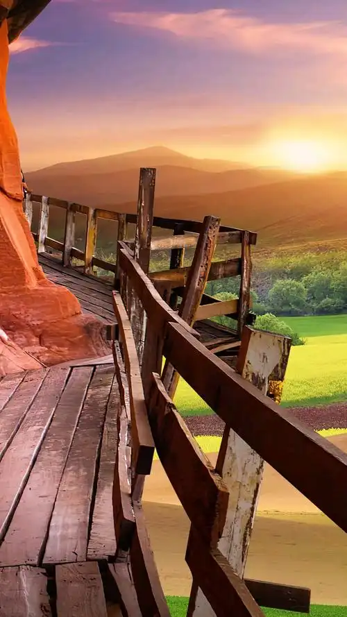 治愈系风景#路的尽头,都有好景致,如果觉得不够好,那只是还没有走到