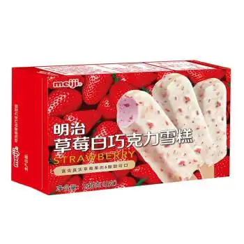 meiji 明治 草莓白巧克力雪糕 245g(6支)彩盒 *5件