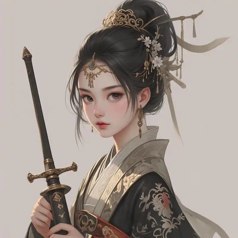 95高冷古风女生头像99霸气侧漏