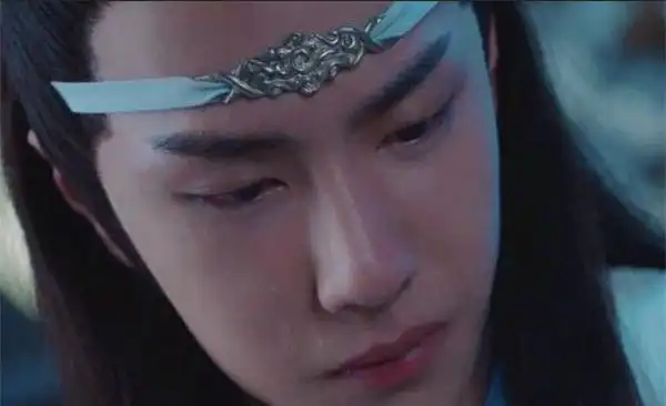 王一博落泪被称为仙子落泪看到肖战落泪网友猛虎落泪好心疼