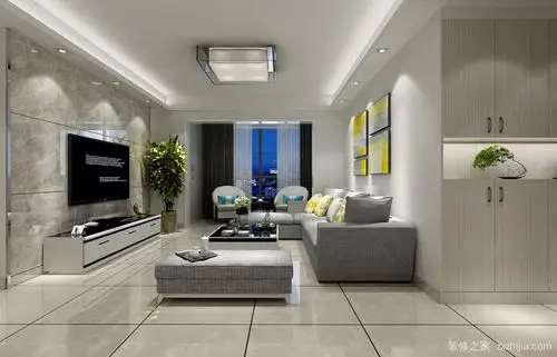 橄榄城5-904三室二厅116平装修效果