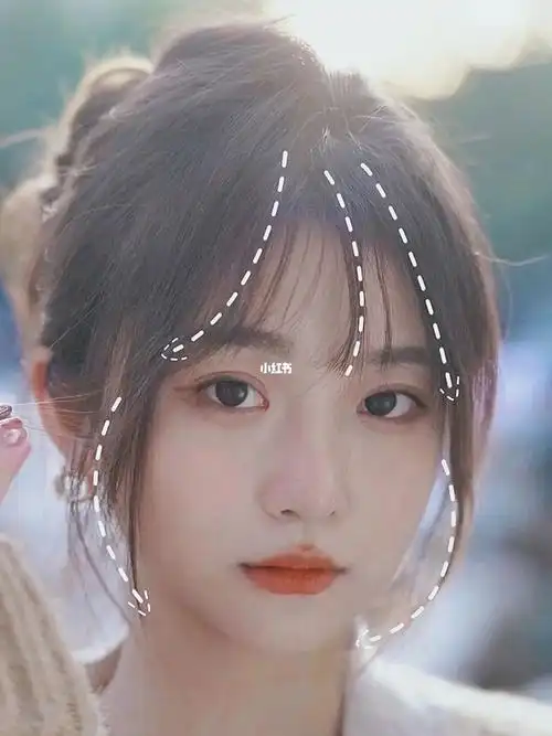 法式刘海/氛围感刘海谁剪谁好看