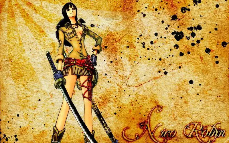 海贼王之罗宾图片壁纸