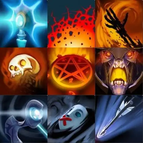 绚丽无比dota2英雄技能图标欣赏91单机游戏网