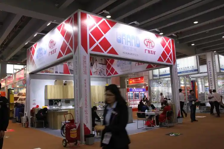 广州跨境电商展桁架展厅搭建