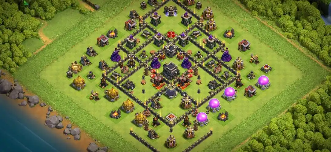 部落冲突9本阵型分享(十连发)