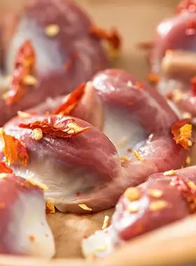 六和新鲜单冻鸡胗鸡肫农产品烧烤爆炒猫爆腮零食生骨肉 1000g*2袋