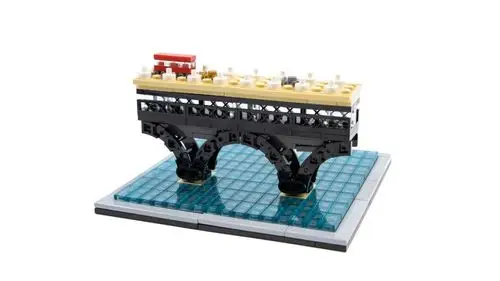 巍巍钟山迎朝阳金桥飞架过大江乐高moc南京长江大桥