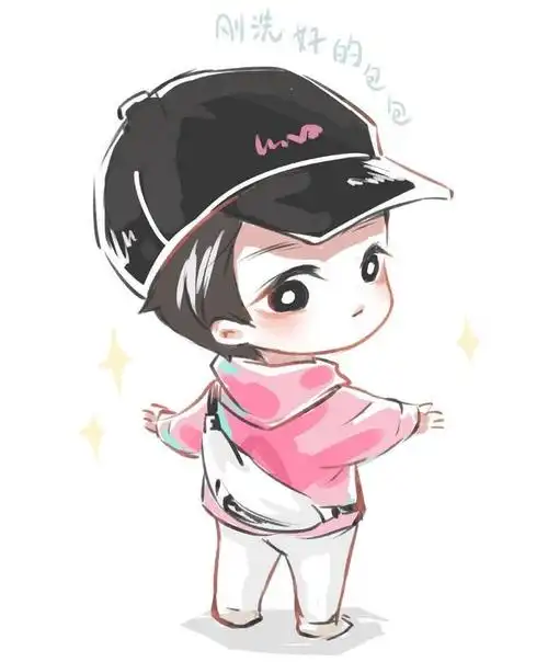 王一博,卡通动漫版又来了,一个让动漫圈都爱的奶盖