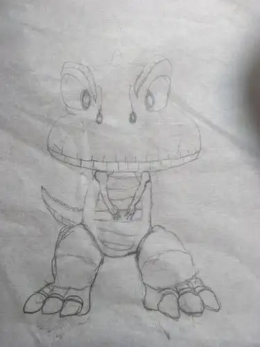 小恐龙阿贡简笔画素描素描简笔画画一个阿贡恐龙阿贡简笔画步骤简单阿