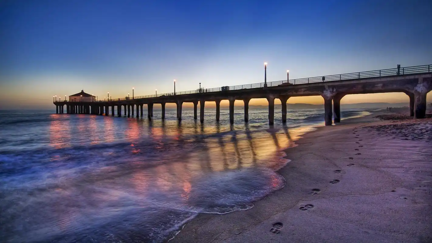 精选美丽的蓝色风景电脑锁屏壁纸下载高清大图预览1920x1080_风景壁纸