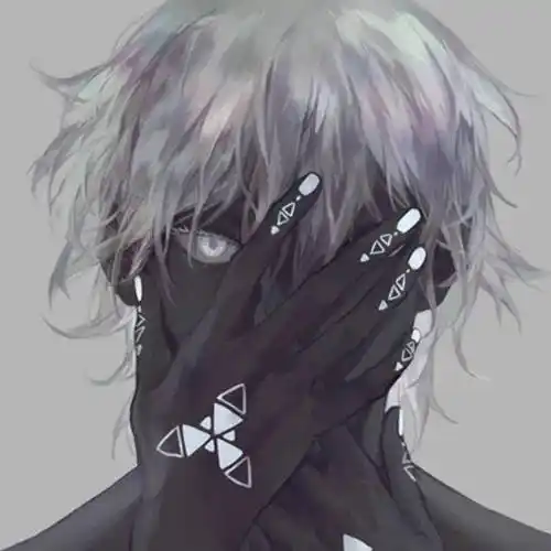 银发男生超级好看的男头