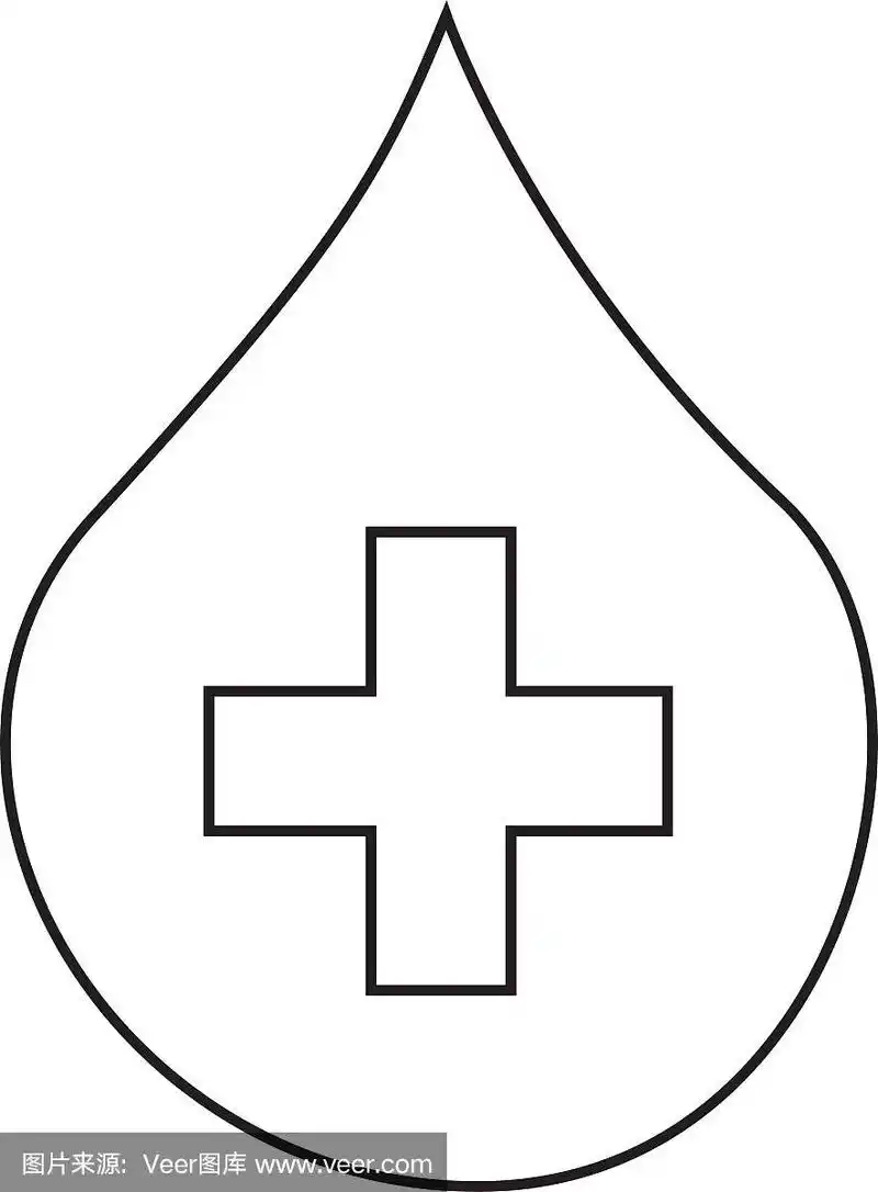 滴血与交叉隔离图标设计