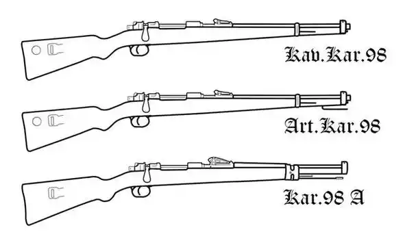 原创长枪,短枪与卡宾,关于栓动步枪长度的那点事儿