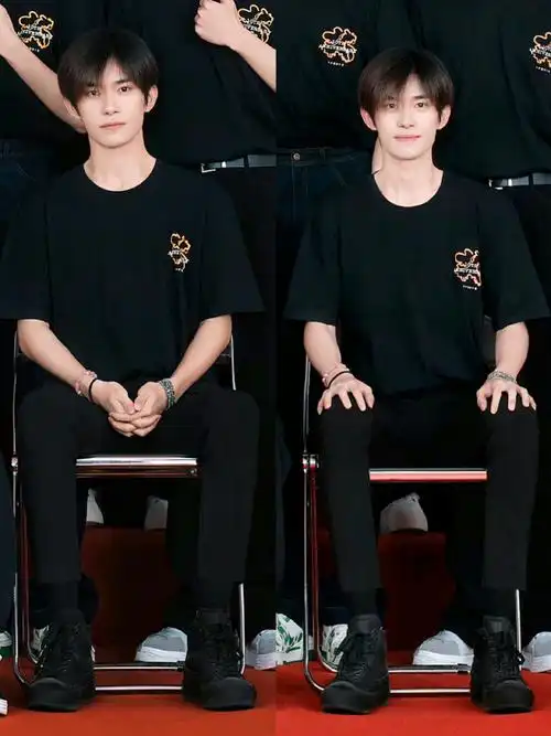 时代峰峻全家福#易烊千玺帅的想死