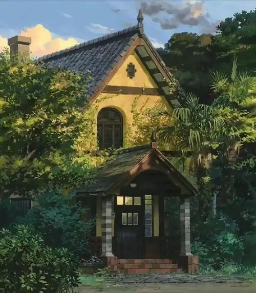 宫崎骏动画中的房屋插画欣赏
