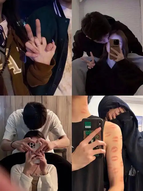 情侣拍照姿势 #不露脸拍照 情侣氛围感拍照姿势!这个秋冬和 - 抖音