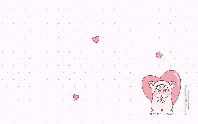 小恭猪桌面壁纸第一趴高清大图预览2560x1600_卡通动漫下载_美桌网