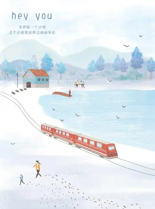 日系小清新文艺唯美梦幻手绘插画第五弹