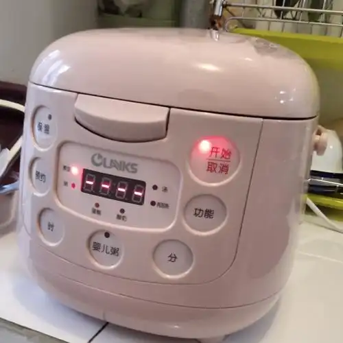 23人家用小型煮饭锅学生宿舍1人小电饭锅单人2升蒸饭锅粉色2l电饭煲