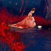 古风人物有彼岸花图片_微信头像图片大全