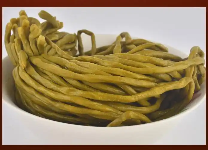 自家老坛酸豆角衡阳坛孑菜泡菜真空包装酸豆角