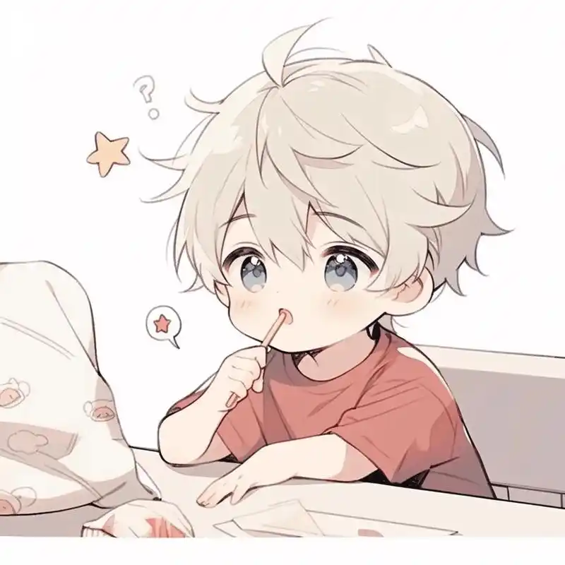 穿紫色衣服吃雪糕小男孩头像 - 抖音