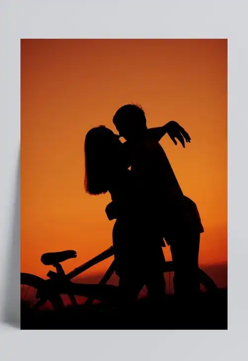 拥抱的情侣恋人图片